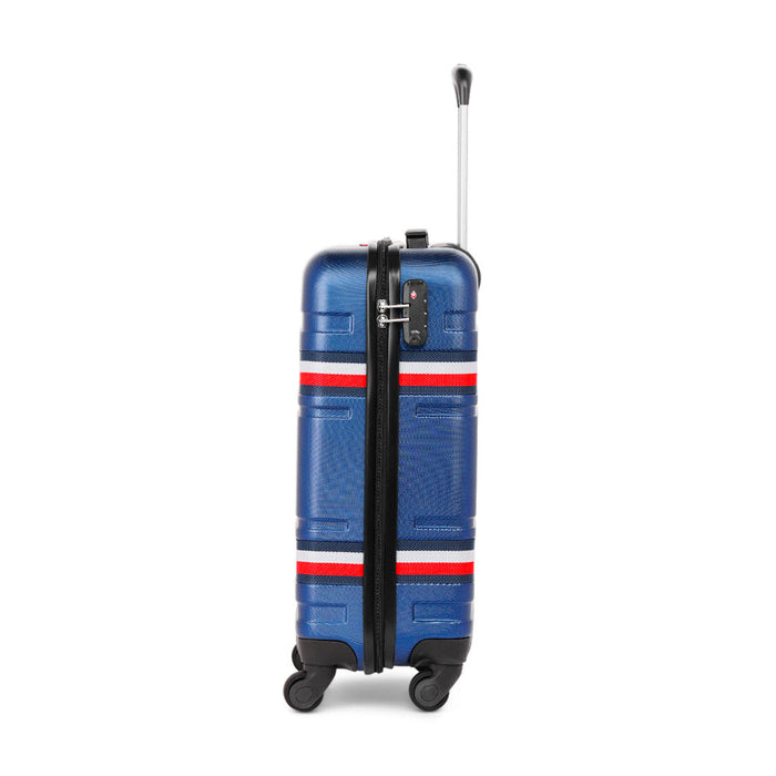Tommy Hilfiger Thames Plus Unisex ABS Hard Luggage Navy