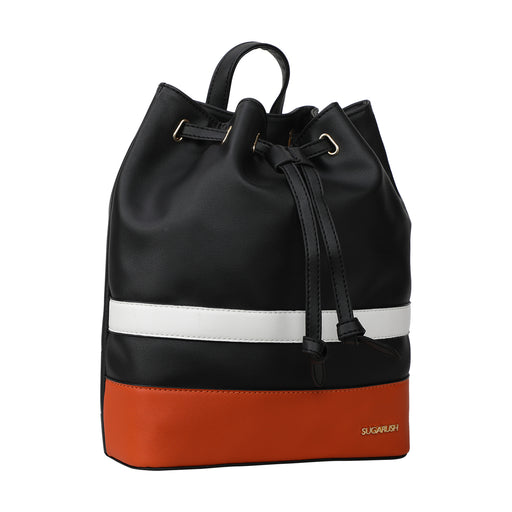 Sugarush Topaz Backpack Handbag Black Medium