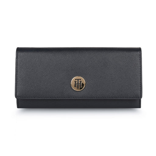 Tommy Hilfiger Roman Womens Leather Wallet Navy