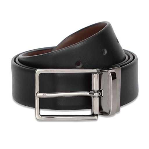 The Vertical Milenie Men Leather Reversible Belt